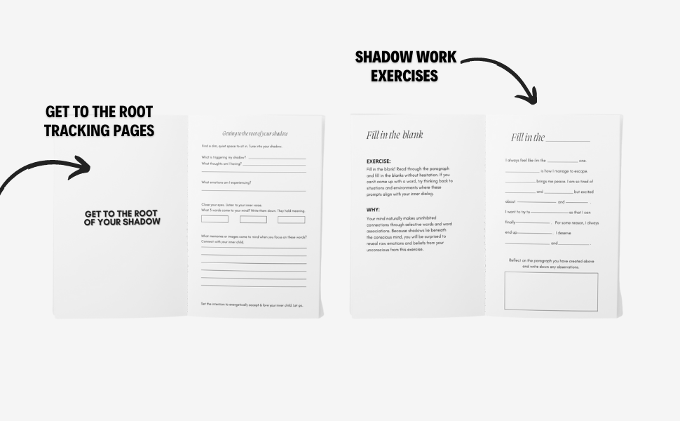 The Shadow Work Journal: A Guide to Integrate and Transcend your Shadows