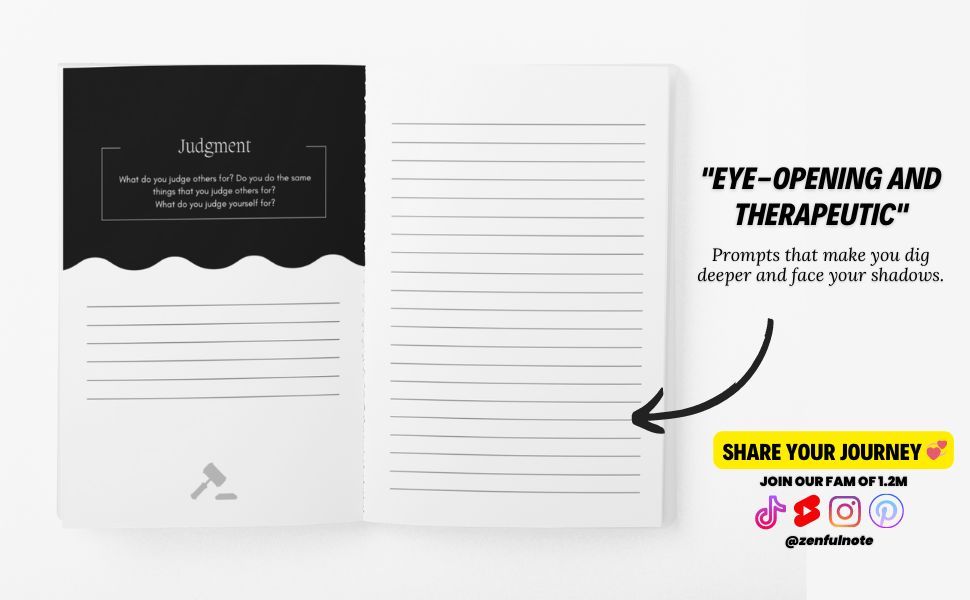 The Shadow Work Journal: A Guide to Integrate and Transcend your Shadows