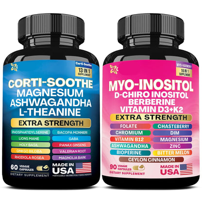 KRATOS® Cortisol-Soother & Hormone-Balancer Bundle