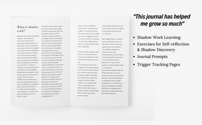 The Shadow Work Journal: A Guide to Integrate and Transcend your Shadows