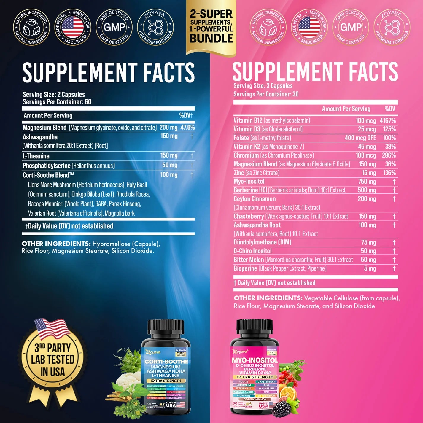 KRATOS® Cortisol-Soother & Hormone-Balancer Bundle